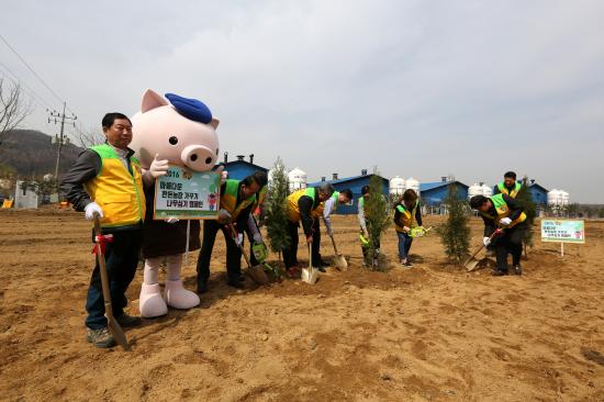 2016 아름다운 농장 나무심기