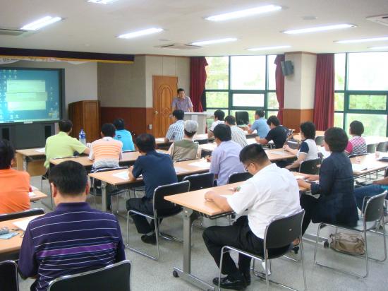 7/12 해남 지역별 양돈인 교육 실시