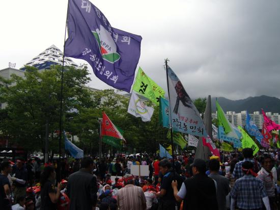 한중 FTA 중단! 전국농수축산인결의대회 (2013. 07. 02)