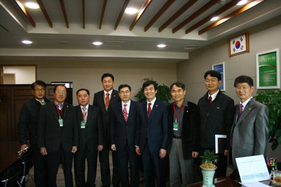 한돈협회 제18대 회장단 농축산부 방문