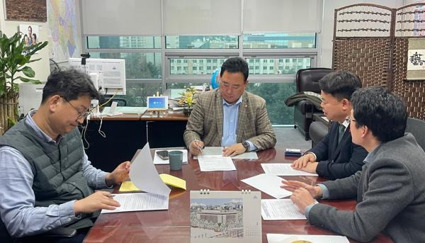 [활동] 이기홍 회장, 어기구 농해수위원장 면담