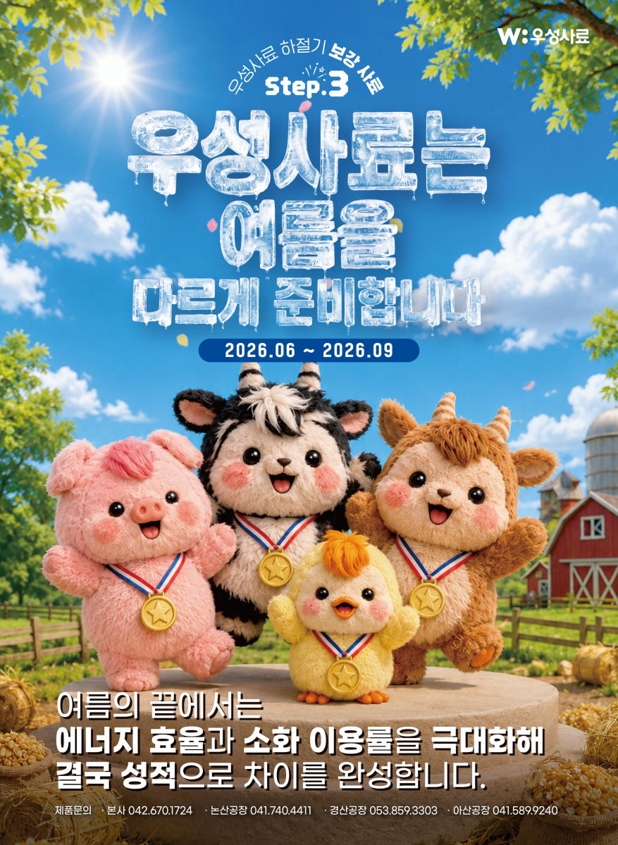 우성사료 내 농장 흑돈(黑豚)의 경쟁력 극대화를 위한 블랙 BLACK 육질개선 증체향상 효율증대 슈퍼50 블랙의 흑돈(黑豚) 육질 개선 전용 기술 흑돈 유전 능력에 적합한 영양 설계 품종에 최적화 된 아미노살 & 에너지 소화, 흡수 이론 적용 안정적인 기호성과 고른 섭취량과 성장 유도 등지방 감소와 정육율 증가로 사료효율 개선 장 발달을 위한 고기능성 첨가제 기용 및 특수배합비 적용 분만 슈퍼50 밀크 알파 100 8kg 28일령 알파 200 14kg 42일령 알파300 23kg 56일령 젖돈 50kg 100일 슈퍼50 블랙 출하 제품문의 본사 042.670.1618 논산공장 041.740.4463 경산공장 053.859.3323 아산공장 041.589.9240