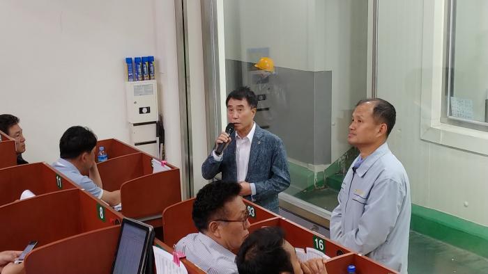 하태식회장,농협 음성공판장 방문