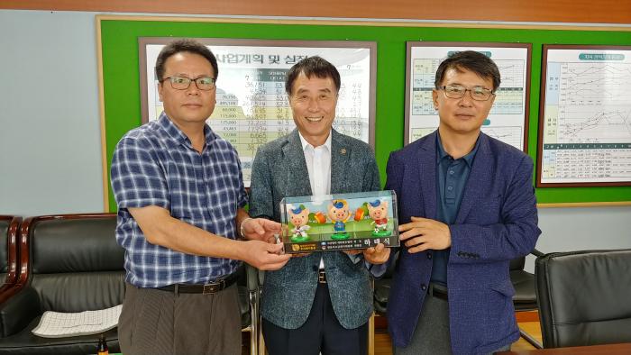 하태식회장, 도축장 방문_