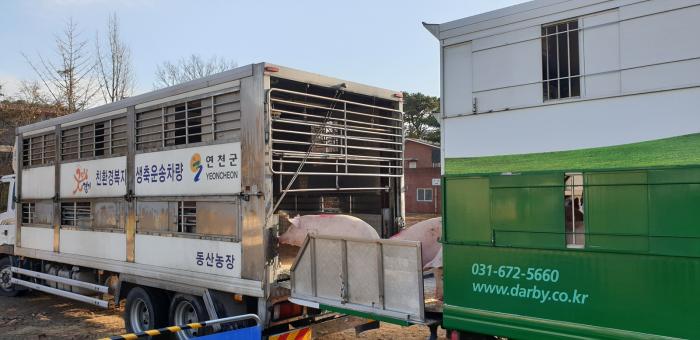 (1124)재입식을 위한 후보돈 환적 장면(제1검정소)